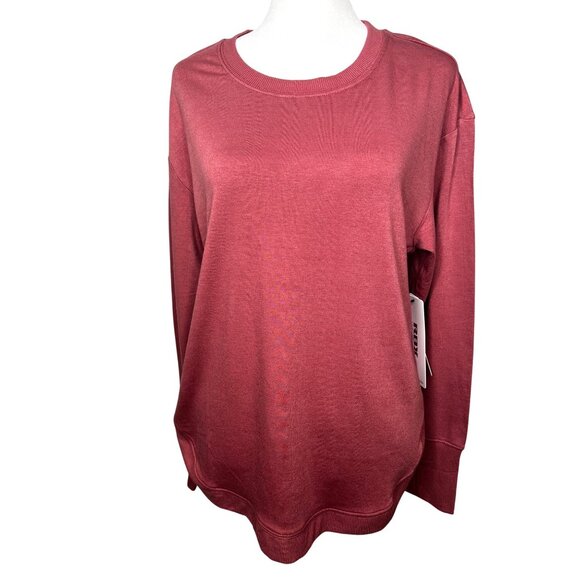 RBX Active Womens Auburn Crewneck Long Sleeve Sweatshirt Size Medium - Picture 8 of 14